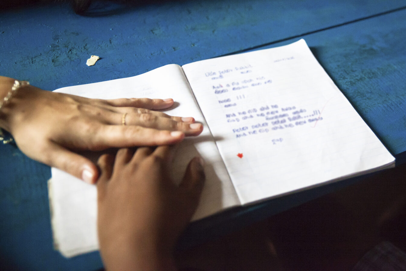 Projektteilnehmende von PEaCE in Sri Lanka.